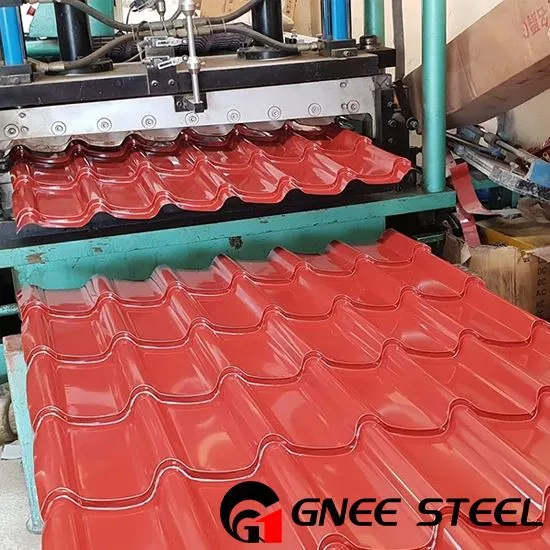 PPGI bylgjupappa þakplata