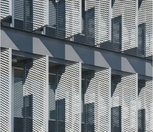 Ljós sendingarskreyting stækkað málm stálvír möskva