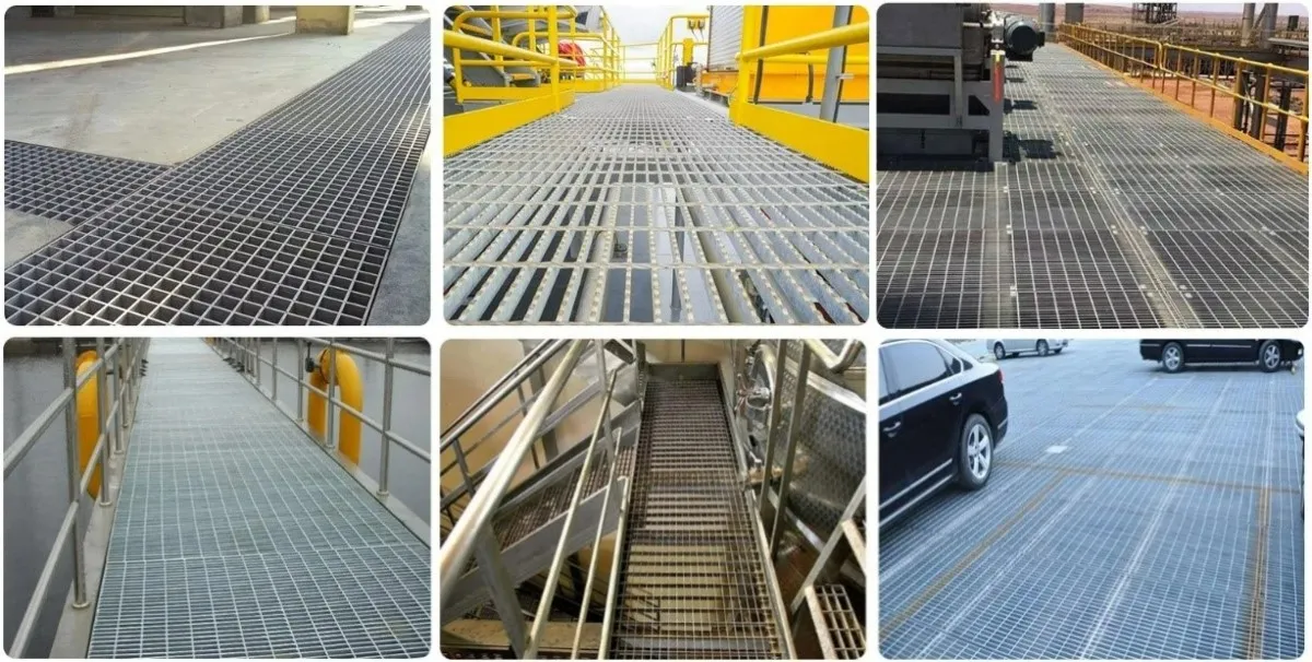 Hot-dip galvanized steel grating Hot-dip galvanized steel grating